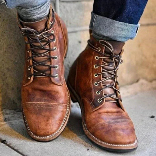 Dennis™ | Bottines Premium en Cuir