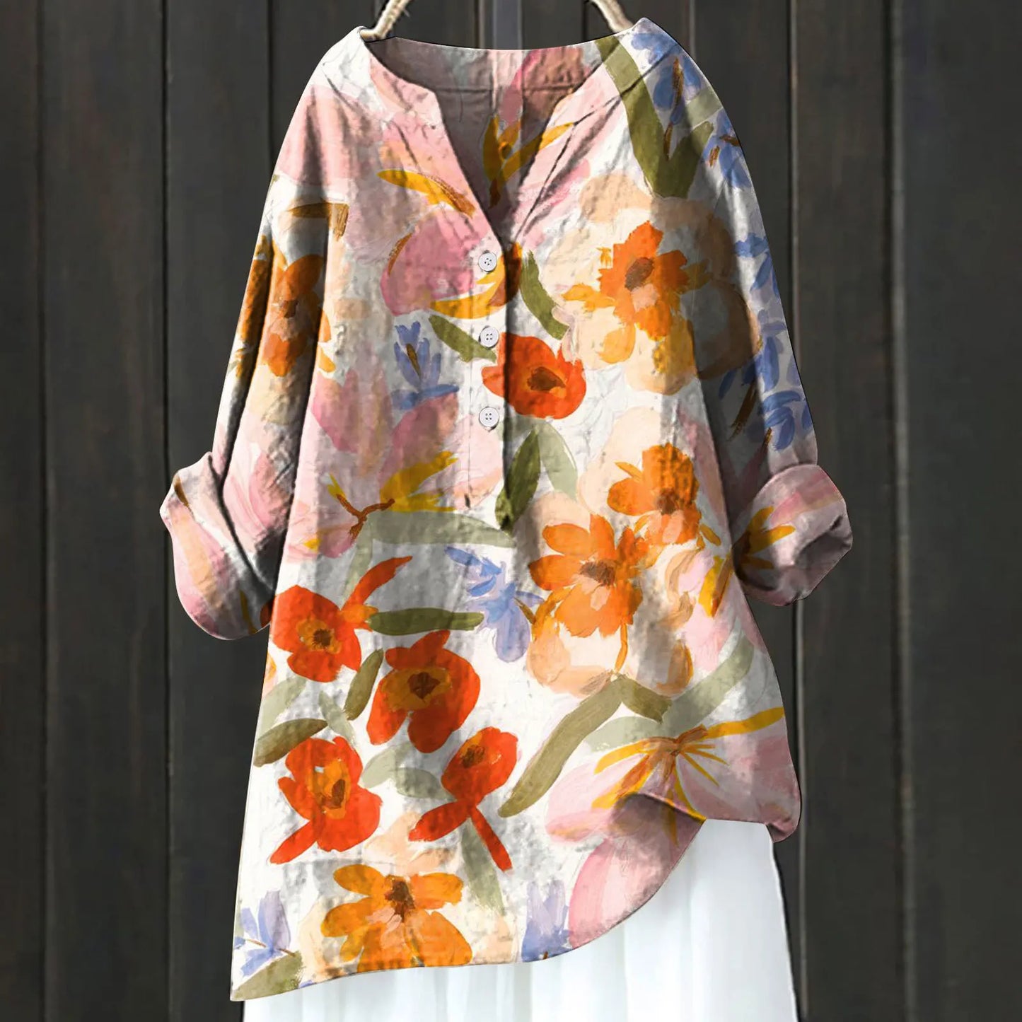Juli™ | Élégante Blouse Florale