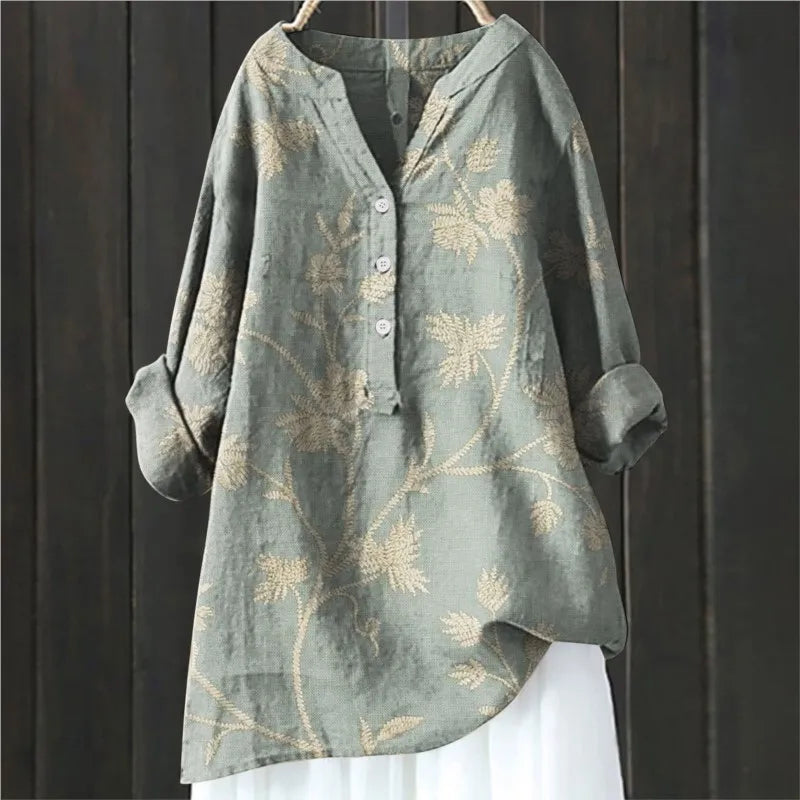 Juli™ | Élégante Blouse Florale