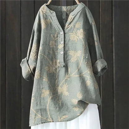 Juli™ | Élégante Blouse Florale