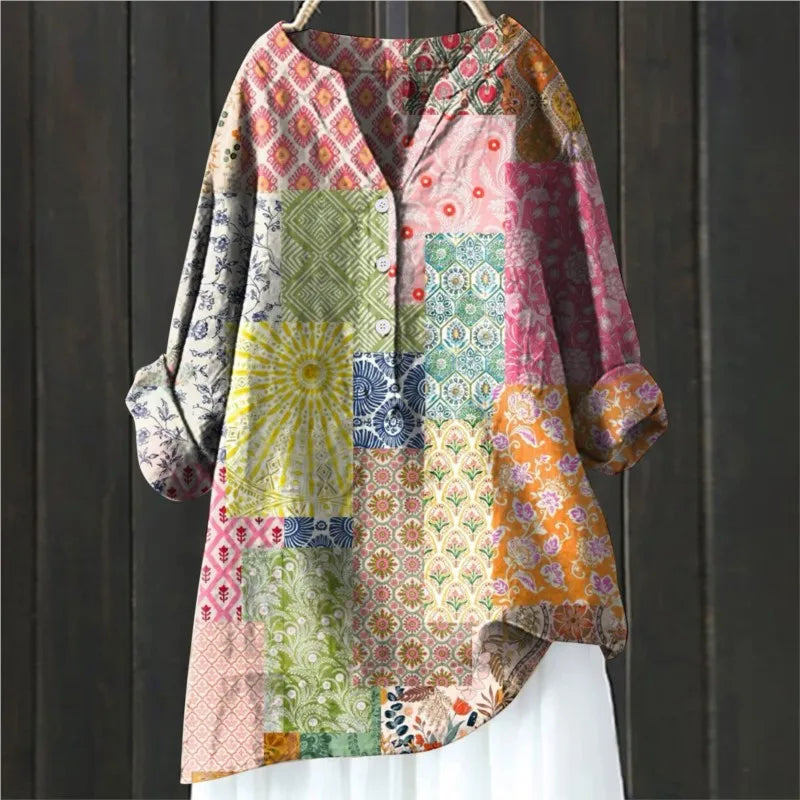 Juli™ | Élégante Blouse Florale