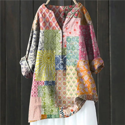 Juli™ | Élégante Blouse Florale