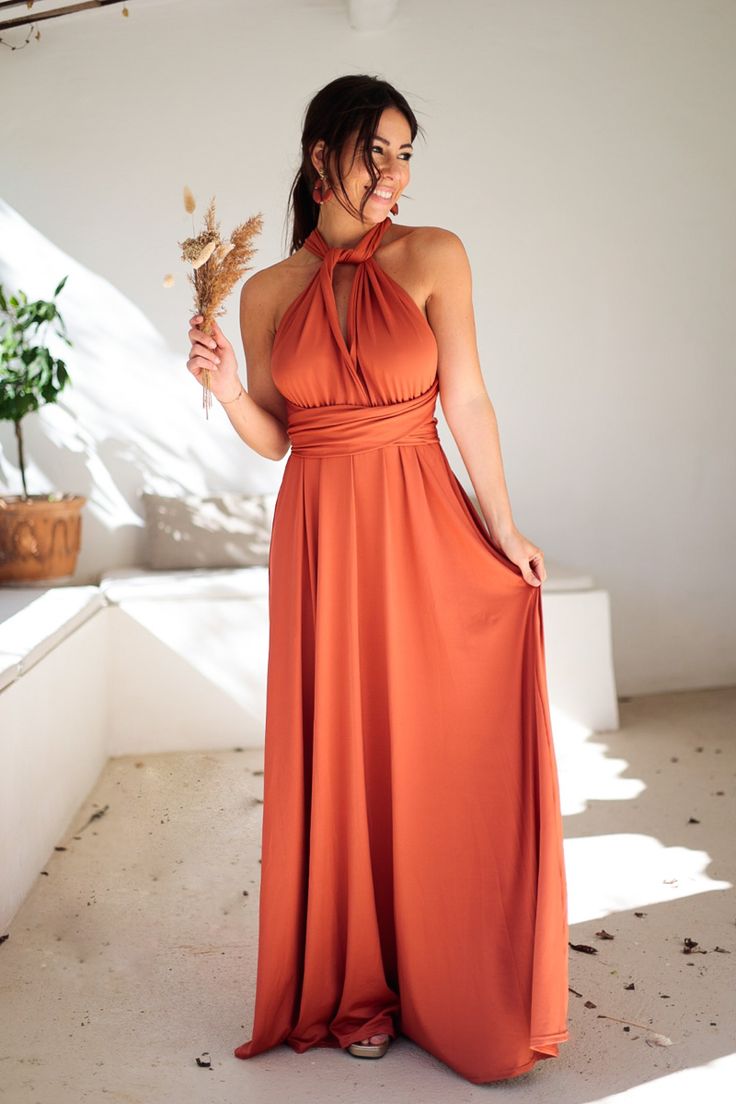 OLYMPIA|Robe Élégante & Fluide